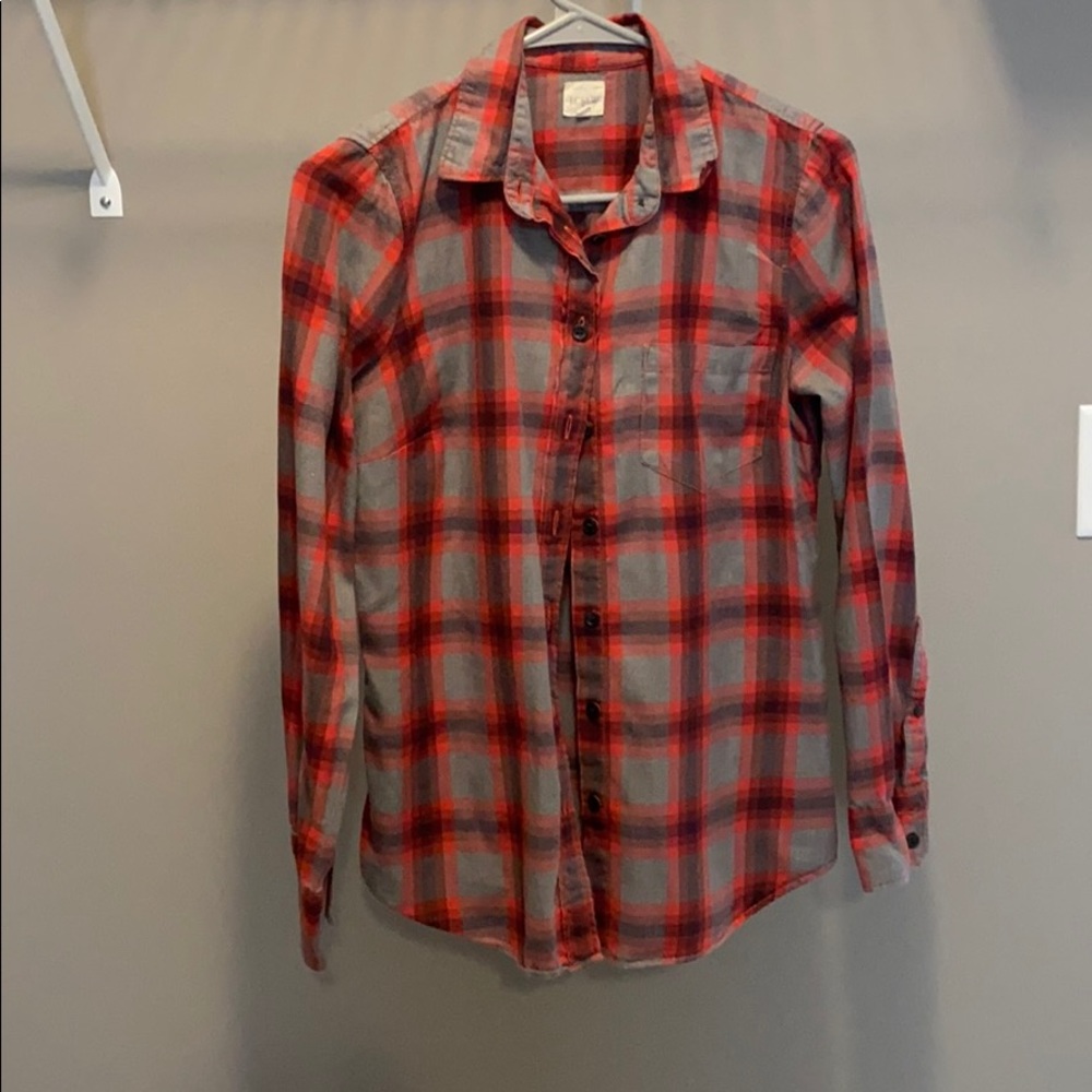 J crew perfect shirt flannel